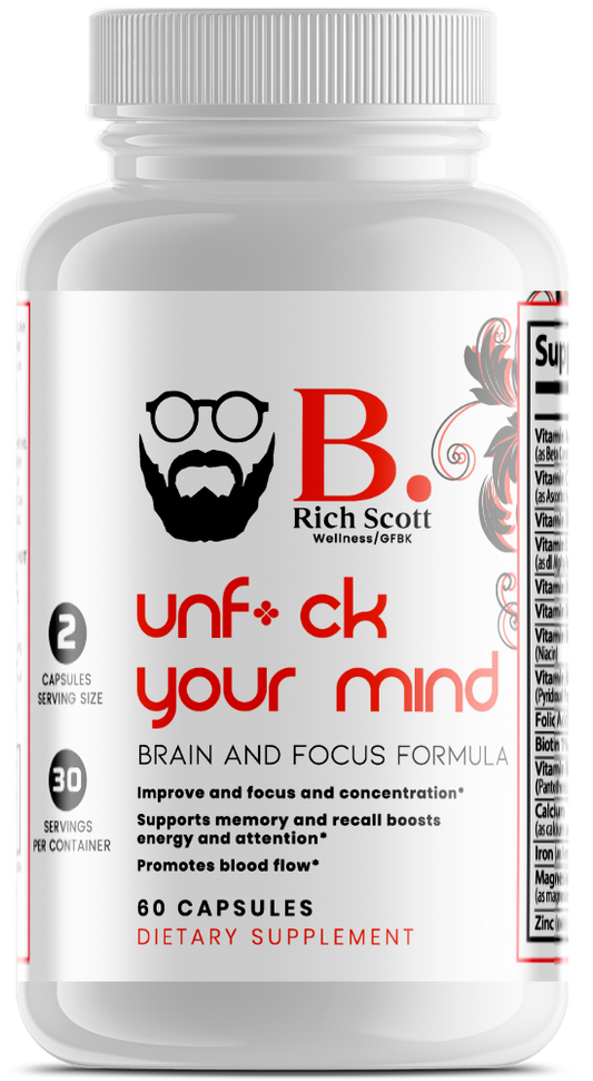 Unf*ck Your Mind- Brain and Mental Health Formula